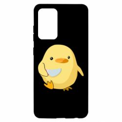 Чехол для Samsung A52 5G Цыпленок с ножом мем - PrintSalon