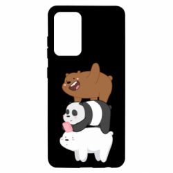 Чехол для Samsung A52 5G Гризли Панда и Белый - PrintSalon