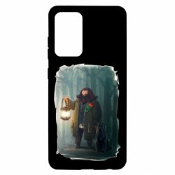 Чехол для Samsung A52 5G Хагрид в лесу - PrintSalon