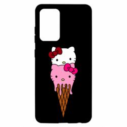 Чехол для Samsung A52 5G Kitty ice cream - PrintSalon