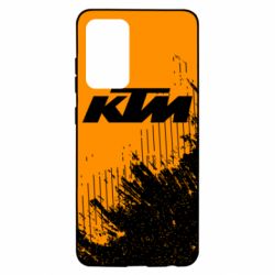 Чехол для Samsung A52 5G KTM and grunge background - PrintSalon