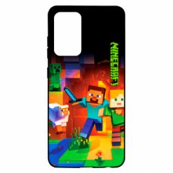 Чехол для Samsung A52 5G Майнкрафт - PrintSalon