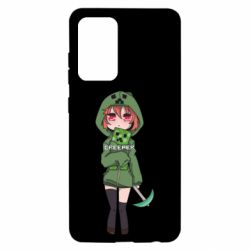 Чехол для Samsung A52 5G Minecraft anime - PrintSalon