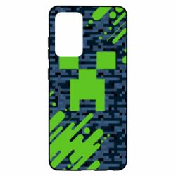 Чехол для Samsung A52 5G Minecraft Creeper - PrintSalon