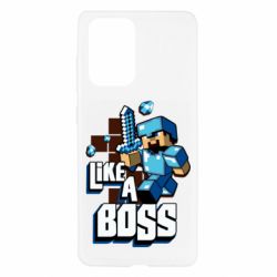 Чехол для Samsung A52 5G Minecraft Like a Boss - PrintSalon
