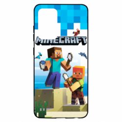 Чехол для Samsung A52 5G Minecraft summer - PrintSalon