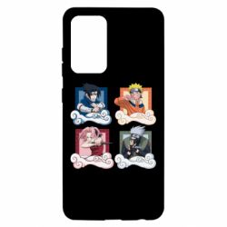 Чехол для Samsung A52 5G Naruto team 7 in action - PrintSalon
