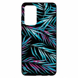 Чохол для Samsung A52 5G Neon Palm Leaves - PrintSalon