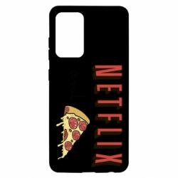 Чехол для Samsung A52 5G Netflix and pizza - PrintSalon