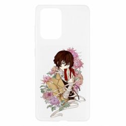 Чохол для Samsung A52 5G Osamu Dazai in flowers-PrintSalon Чохол для Samsung A52 5G Osamu Dazai in flowers
