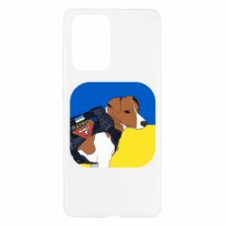 Чехол для Samsung A52 5G Патрон на фоне флага - PrintSalon