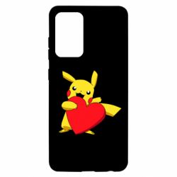 Чехол для Samsung A52 5G Pikachu Heart - PrintSalon