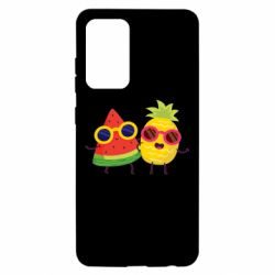 Чехол для Samsung A52 5G Pineapple with watermelon - PrintSalon