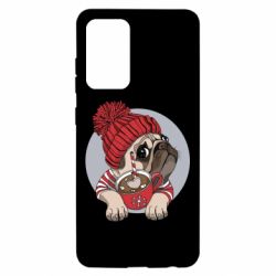 Чехол для Samsung A52 5G Pug And Coffee - PrintSalon