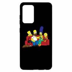 Чехол для Samsung A52 5G Simpsons At Home - PrintSalon