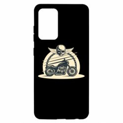 Чехол для Samsung A52 5G Skull and Bike - PrintSalon