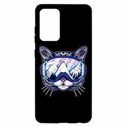 Чехол для Samsung A52 5G Snowboard Cat - PrintSalon