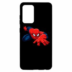Чехол для Samsung A52 5G Spiderman and jump - PrintSalon