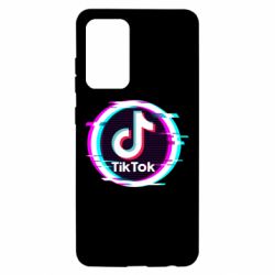 Чехол для Samsung A52 5G Tik tock glitch ring - PrintSalon