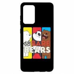Чехол для Samsung A52 5G We bare bears collage - PrintSalon