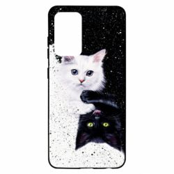 Чехол для Samsung A52 5G Yin and Yang cats - PrintSalon