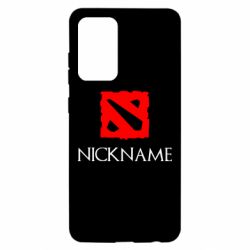 Чехол для Samsung A52 5G Your nickname Dota2 - PrintSalon