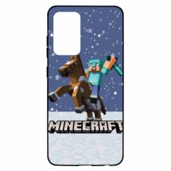 Чохол для Samsung A52 5G Зимовий Майнкрафт - PrintSalon