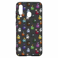 Чехол для Samsung A60 Among Us Pattern - PrintSalon