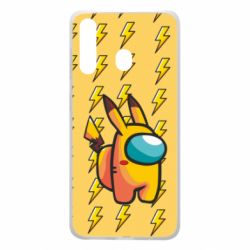 Чехол для Samsung A60 Among Us - Pikachu skin - PrintSalon