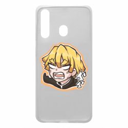 Чехол для Samsung A60 Angry Zenitsu Agatsuma - PrintSalon