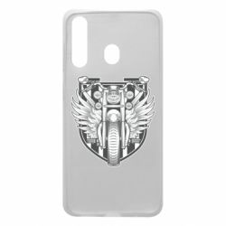 Чехол для Samsung A60 Bike Shield Art - PrintSalon