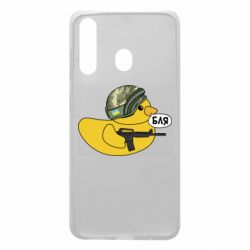 Чехол для Samsung A60 Боевая утка - PrintSalon