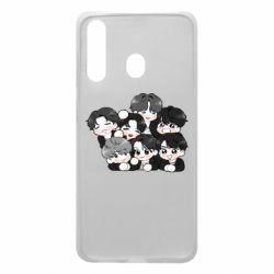 Чохол для Samsung A60 BTS Cute Art - PrintSalon