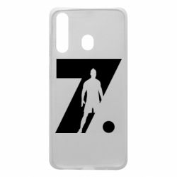 Чехол для Samsung A60 Cristiano Ronaldo Silhouette Art - PrintSalon