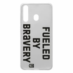 Чехол для Samsung A60 Fueled by bravery - PrintSalon