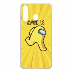 Чехол для Samsung A60 Game hero and logo - PrintSalon