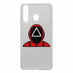 Чехол для Samsung A60 Игра в кальмара Soldier - PrintSalon