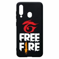 Чохол для Samsung A60 Garena and Free Fire logo - PrintSalon