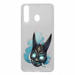 Чехол для Samsung A60 Genshin Impact Xiao's mask - PrintSalon