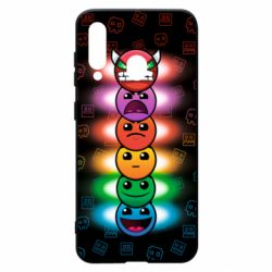 Чохол для Samsung A60 Geometry Dash Levels - PrintSalon