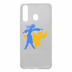 Чехол для Samsung A60 Гопак. Девушка и парень - PrintSalon