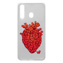 Чехол для Samsung A60 Heart of many cats - PrintSalon