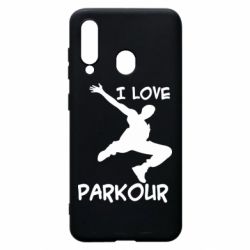 Чехол для Samsung A60 I love parkour - PrintSalon