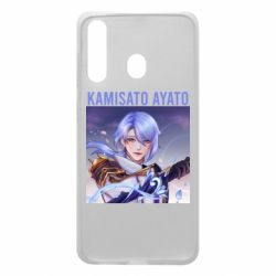 Чехол для Samsung A60 Kamisato Ayato - PrintSalon