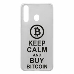 Чехол для Samsung A60 Keep calm and by bitcoin - PrintSalon