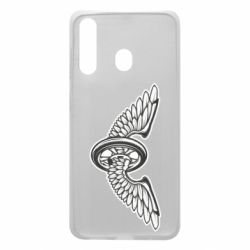 Чехол для Samsung A60 Колесо и крылья - PrintSalon