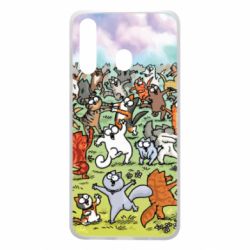 Чохол для Samsung A60 Коти танцюють - PrintSalon