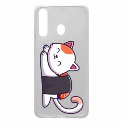 Чехол для Samsung A60 Котик-суши - PrintSalon