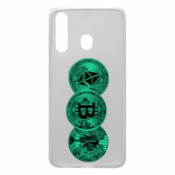Чехол для Samsung A60 Криптовалюта - PrintSalon