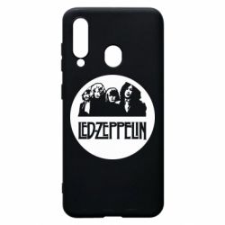 Чехол для Samsung A60 Led Zeppelin in a circle - PrintSalon